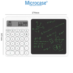 Microcase Standlı LCD Yazma Tabletli Kalemli Fonksiyonel Hesap Makinası - AL5067