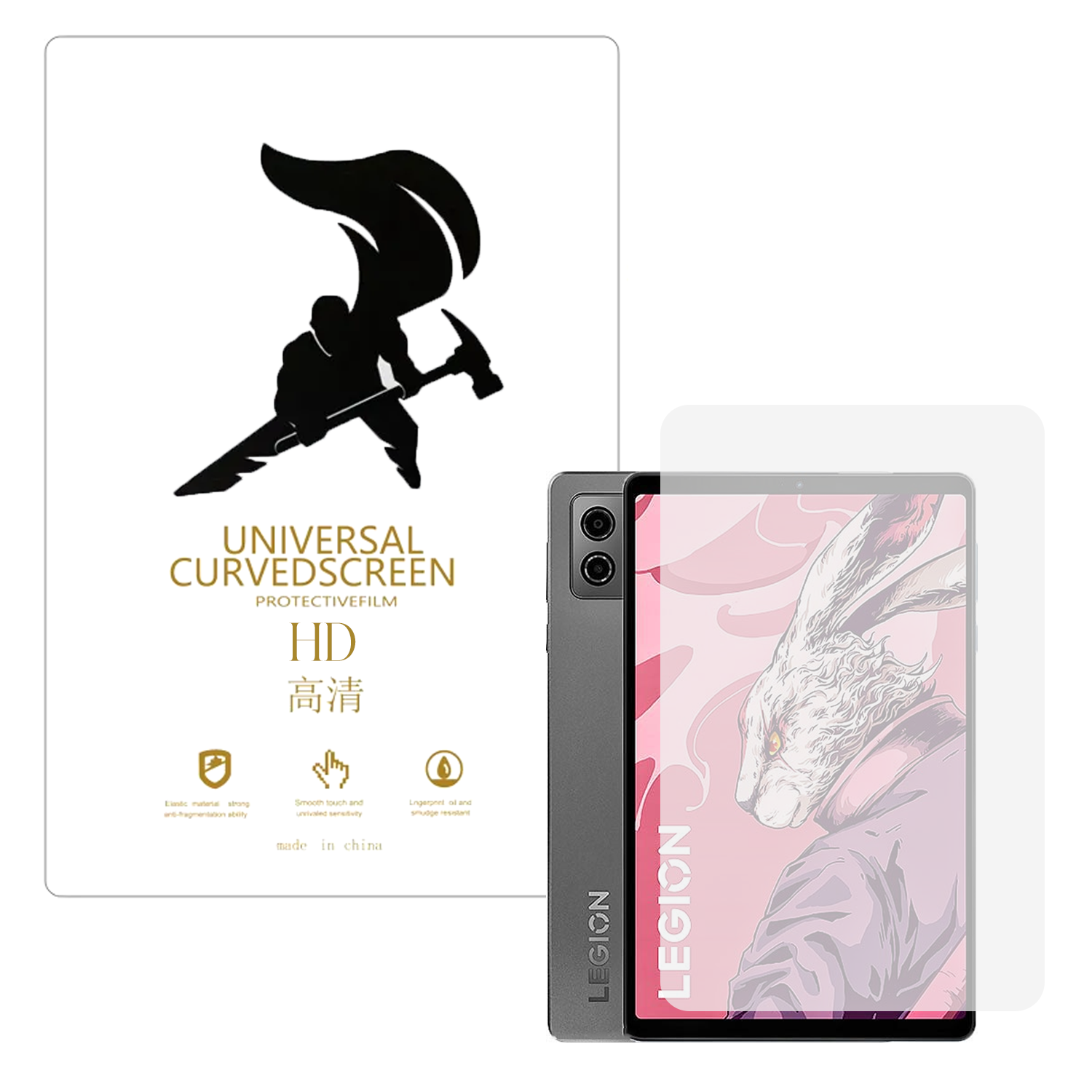 Microcase Lenovo Legion Tab 8.8 inch Tablet ile Uyumlu Full Tpu Nano Ön Ekran Koruma Filmi EKM104