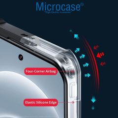 Microcase Realme 12 Pro/12 Pro Plus  Airbag Serisi Darbeye Dayanıklı Köşe Korumalı Tpu Kılıf - AL3370