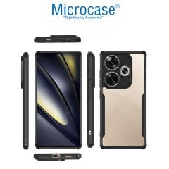 Microcase Xiaomi Poco F6 / Redmi Turbo 3 Airbag Serisi Darbeye Dayanıklı Köşe Korumalı Tpu Kılıf - AL3370