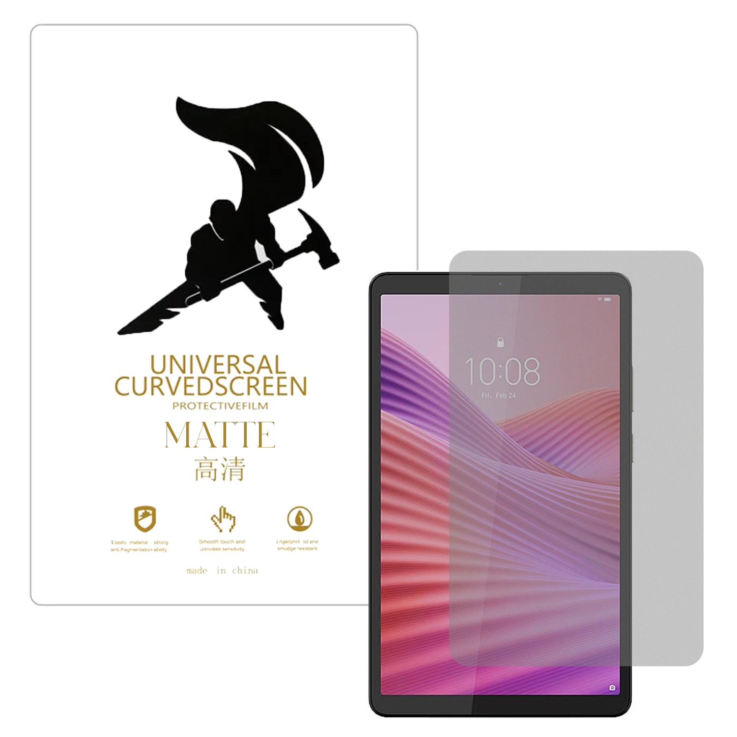 Microcase Lenovo Tab One 8.7 inch Tablet ile Uyumlu Nano Anti Glare MAT Ekran Koruma Filmi - EKM108