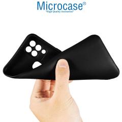 Microcase Infinix Hot 10S Matte Serisi Silikon TPU Kılıf - Siyah