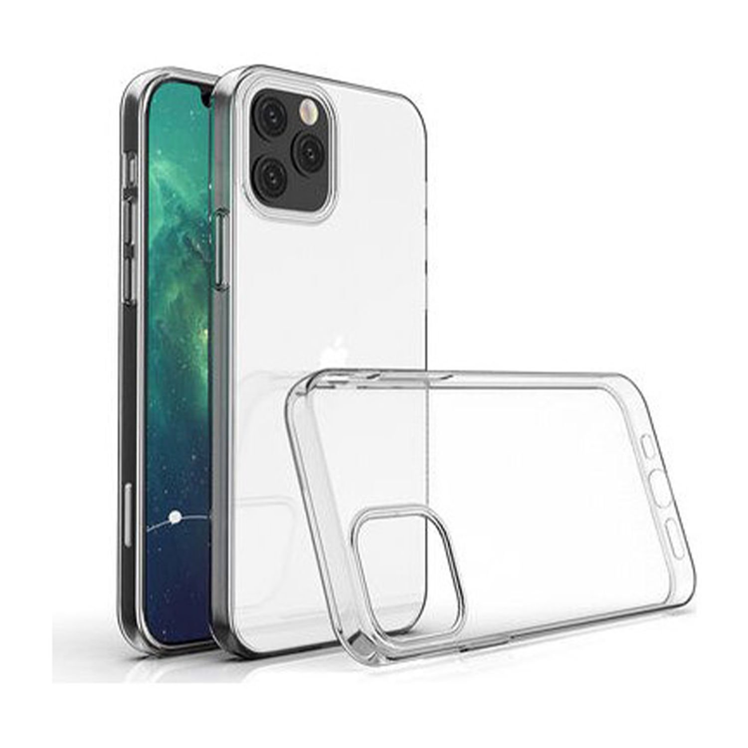 DQG Custodia In Silicone Morbido Per Oukitel C21 Pro (6.39") - Cover Sottile Antiurto E Antigraffio, Colore Nero