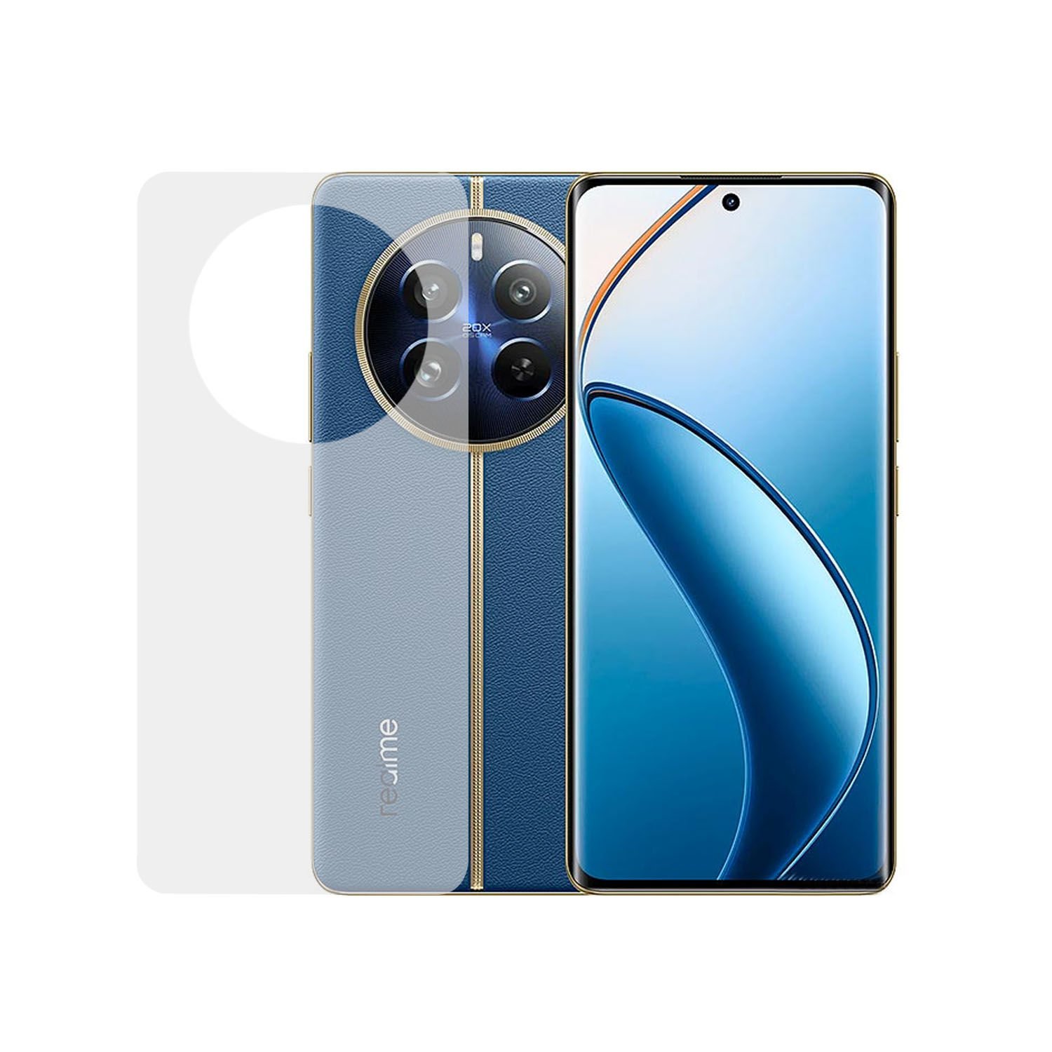 Microcase Realme 12 Pro Full Arka Kaplama Koruma Filmi -AL3281