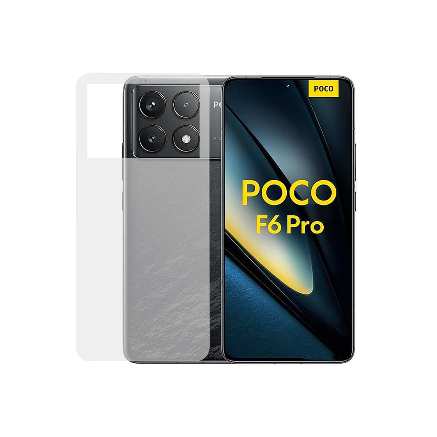 Microcase Xiaomi Redmi Poco F6 Pro / Xiaomi Redmi K70 Pro Full Arka Kaplama Koruma Filmi -AL3281
