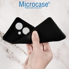 Microcase Vivo V29 Lite 5G Elektrocase Serisi Silikon Kılıf - Siyah AL3340