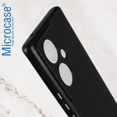Microcase Vivo V29 Lite 5G Elektrocase Serisi Silikon Kılıf - Siyah AL3340