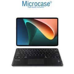 Microcase Tablet ve Telefonlar için 9 inch 23 cm Şarjlı Touchpadli Türkçe Bluetooth Klavye - AL3702