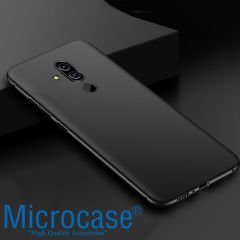 Huawei Mate 20 Lite Elektrocase Silikon Kılıf + Tam Kaplayan Cam
