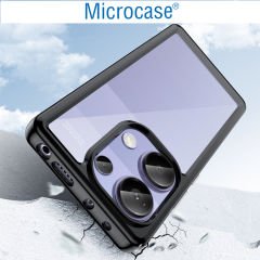 Microcase Poco M6 Pro 4G / Xiaomi Redmi Note 13 Pro 4G Shield Serisi Darbeye Dayanıklı Yarı Esnek Plastik Tpu Kılıf - AL8100