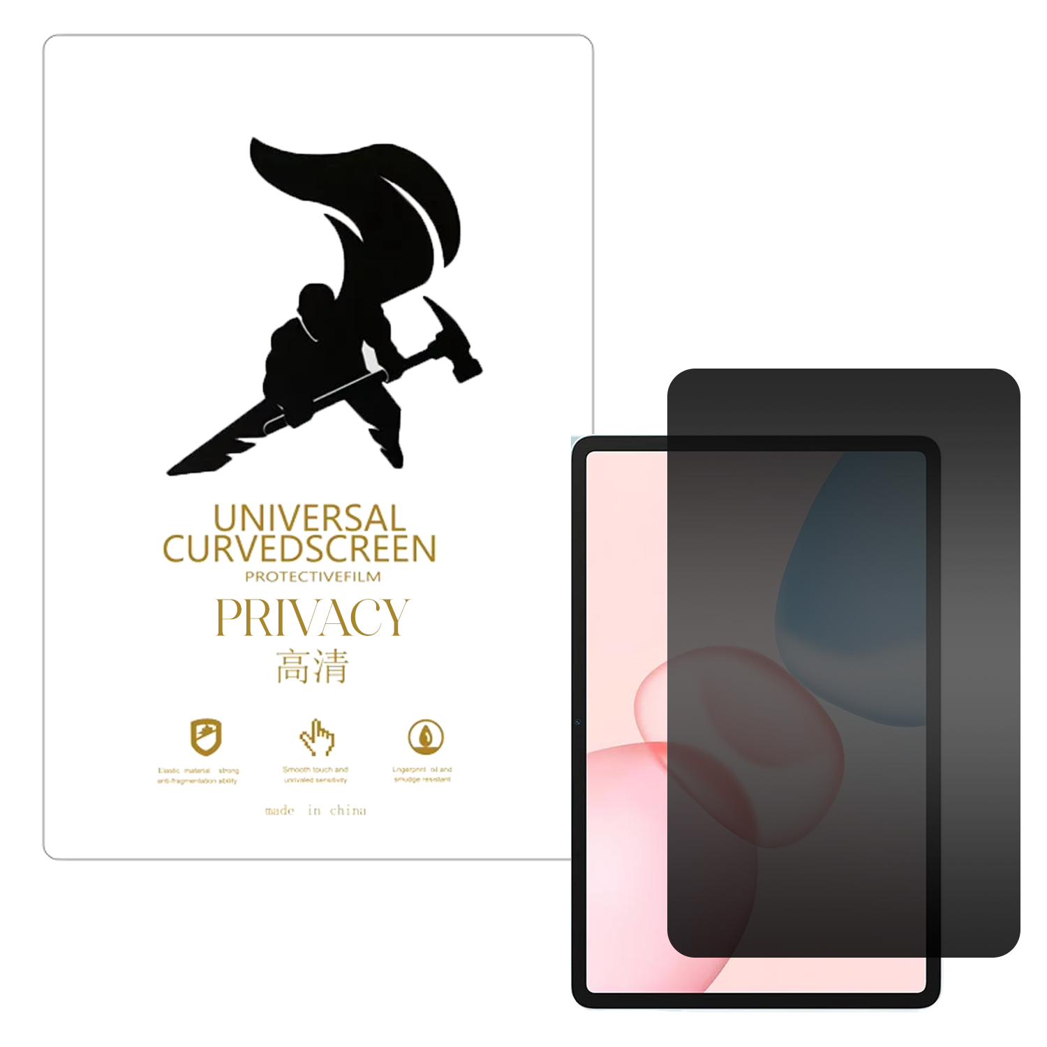 Microcase HONOR Pad 10 12.1 inch ile Uyumlu Privacy Gizlilik Filtreli Hayalet Nano Ekran Koruyucu - EKM111