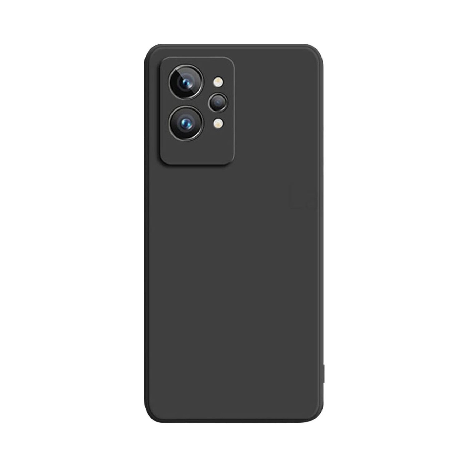 Microcase Realme GT2 Pro Elektrocase Serisi Silikon Kılıf - Siyah AL3340