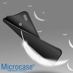 Huawei P20 Lite Elektrocase Silikon Kılıf + Tam Kaplayan Cam