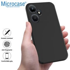 Microcase Infinix Hot 30 X6831 Elektrocase Serisi Silikon Kılıf - Siyah AL3340