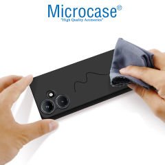 Microcase Infinix Hot 30 X6831 Elektrocase Serisi Silikon Kılıf - Siyah AL3340