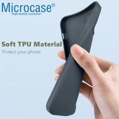 Microcase Infinix Hot 30 X6831 Elektrocase Serisi Silikon Kılıf - Siyah AL3340