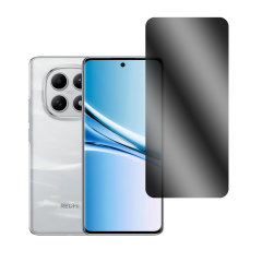 Microcase Xiaomi Redmi Note 15 Privacy Gizlilik Filtreli Tam Kaplayan Tempered Cam-AL3125