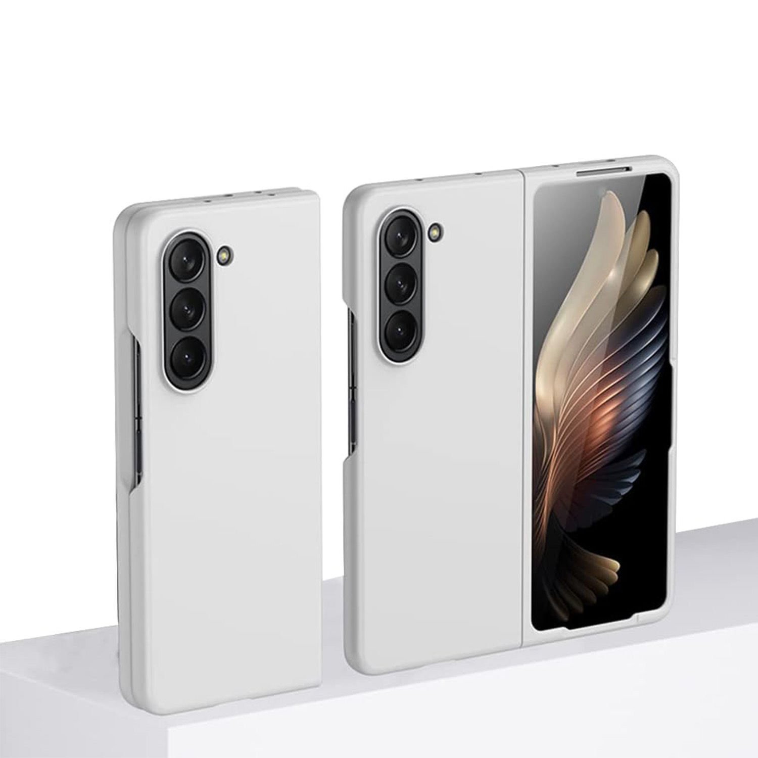 Microcase Samsung Galaxy Z Fold 6  için Mat Yüzey Sert Plastik Kılıf - AL8848