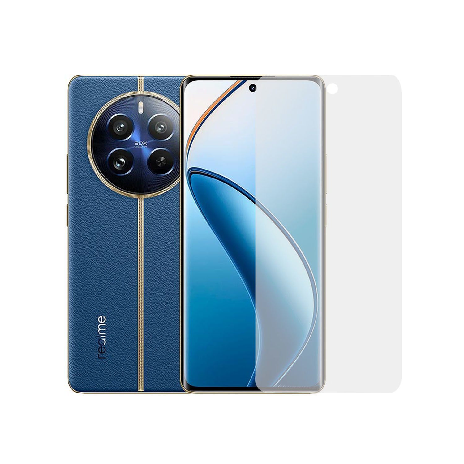 Microcase Realme 12 Pro Full Ön Kaplama Koruma Filmi - AL3280