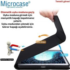 Microcase Xiaomi Poco Pad X1 11.2 inch Tablet ile Uyumlu Sleeve Serisi Mıknatıs Kapak Standlı Kılıf - SLORTA