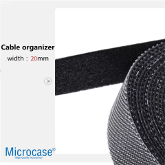 Microcase Cırt Cırt Kablo ve Malzeme Düzenleyici Kesilebilir Model 20mm X 3 metre Cırt Bant - AL5268