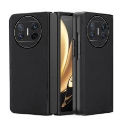 Microcase Huawei Mate X5 için Deri Desenli Plastik Koruma Kılıf - AL3156