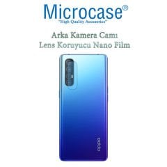 Microcase Oppo Reno 3 Pro (4G) Kamera Camı Lens Koruyucu Nano Esnek Film