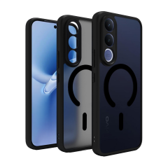 Microcase Vivo V70 FE 5G ile uyumlu Magsafe Uyumlu Mat Yüzey Kılıf AL4967