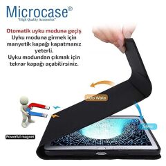 Microcase Honor Pad 10 12.1 inch Tablet Uyumlu Bluetooth Klavyeli Standlı Kılıf Siyah - BKK4