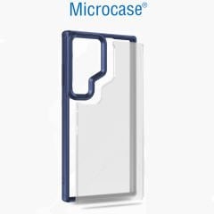 Microcase Samsung S24 Ultra  Luna Serisi Köşe Korumalı Sert Rubber Kılıf - AL3422