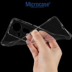 Microcase Oneplus 12R / Oneplus Ace 3 Slim Serisi Soft TPU Silikon Kılıf - Şeffaf AL3324