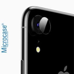 iPhone XR İnce Silikon Kılıf + CAM + Kamera Lens Koruyucu