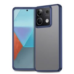 Microcase Poco X6 /Xiaomi Redmi Note 13 Pro 5G  Luna Serisi Köşe Korumalı Sert Rubber Kılıf - AL3422