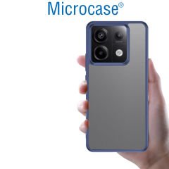 Microcase Poco X6 /Xiaomi Redmi Note 13 Pro 5G  Luna Serisi Köşe Korumalı Sert Rubber Kılıf - AL3422