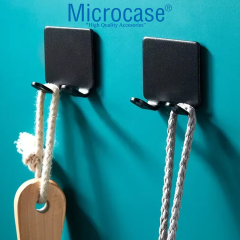 Microcase Alüminyum Yapışkanlı Paslanmaz Traş Bıçağı Tutucu Askısı 1 Adet - AL5017