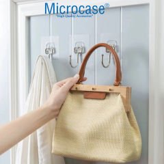 Microcase Güçlü Plastik Yapışkanlı Banyo Mutfak Eşya Havlu Vb Ürün Askılığı  AL4472 -1  Adet