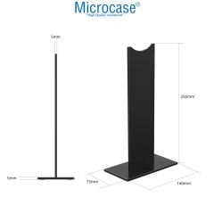 Microcase Universal Metal Oyuncu Kulaklık Standı Askısı AL4351 Siyah