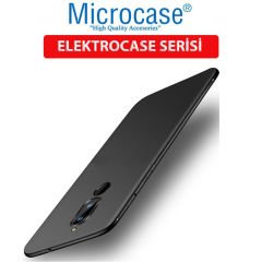 Huawei Mate 10 Lite Elektrocase Silikon Kılıf + Tam Kaplayan Cam