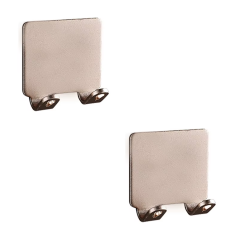 Microcase Alüminyum Yapışkanlı Paslanmaz Traş Bıçağı Tutucu Askısı 2 Adet - AL5017