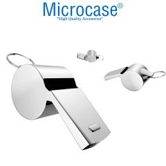 Microcase Paslanmaz Çelik Düdük Hakem ve Deprem Sinyal Düdüğü - AL3617