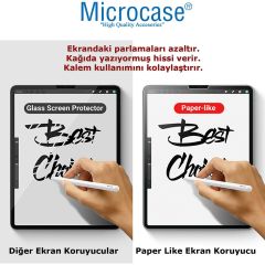Microcase Huawei MatePad SE 10.4 2022 Pencil Destekli Kağıt Hissi Veren Mat Ekran Koruyucu AL3289