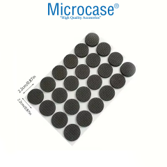 Microcase 24in1 Yapışkanlı Ses Gıcırdama ve Çizik Önleyici Eşya Mobilya Ayak Pedi Seti Yuvarlak Tasarım - AL5007