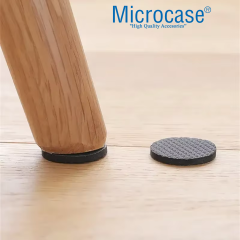 Microcase 24in1 Yapışkanlı Ses Gıcırdama ve Çizik Önleyici Eşya Mobilya Ayak Pedi Seti Yuvarlak Tasarım - AL5007