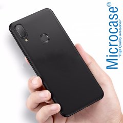 Meizu Note 9 Elektrocase Silikon Kılıf + Tam Kaplayan Cam