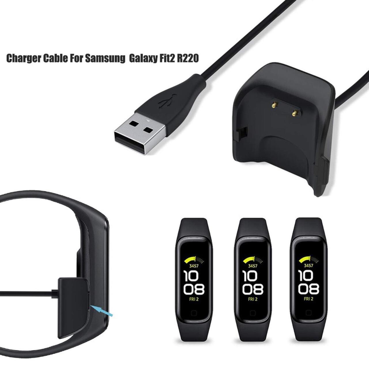 Microcase Samsung Galaxy Fit 2 R220 USB Şarj Kablosu 15 cm AL2731