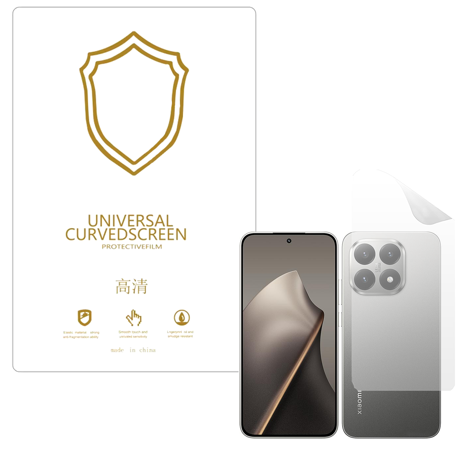 Microcase Xiaomi 15T ile Uyumlu Full Tpu Nano Arka Ekran Koruma Filmi - EKM102