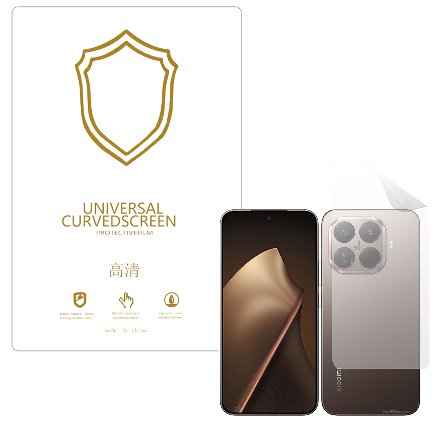 Microcase Xiaomi 15T Pro ile Uyumlu Full Tpu Nano Arka Ekran Koruma Filmi - EKM102
