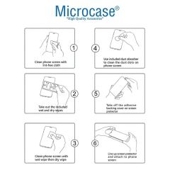 Microcase Xiaomi Redmi 14C/14R Tam Kaplayan Çerçeveli Tempered Ekran Koruyucu -AL3276