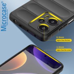 Microcase Xiaomi Poco F5 / Redmi Note 12 Turbo Miami Serisi Darbeye Dayanıklı Silikon Kılıf - AL3420