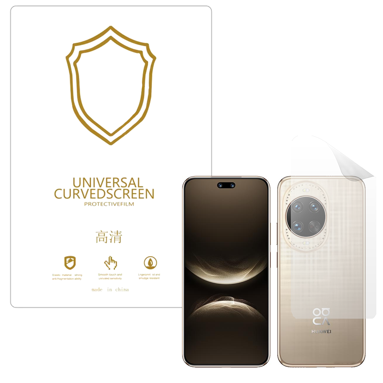 Microcase Huawei Nova 14 Ultra ile Uyumlu Full Tpu Nano Arka Ekran Koruma Filmi - EKM102